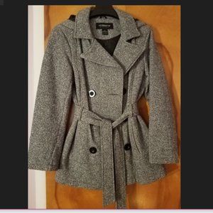 Liz Claiborne Women’s Heather Gray Coat.